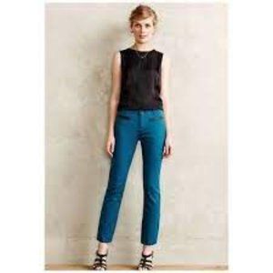 Anthropologie | Teal Cartonnier Charlie Ankle Pant | Size 10 | Worn Once